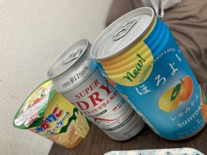 昨日のお礼꙳★*ﾟ美味しいお酒とおつまみを頂きましたヾ(*‘ω‘ )ノ